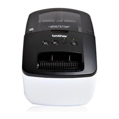Imagem de Impressora Térmica Etiquetas Brother QL-700 62mm (USB) Branca/Preta