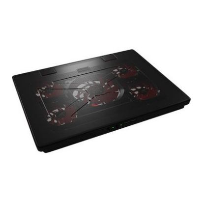 Imagem de Base Refrigeração Mars Gaming MNBC2 17" Ajustável LED Vermelho Preto